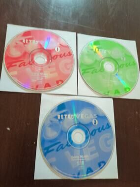 Sony Music Retro Vegas, 3 Disc Set Welcome Fabulous Las Vegas discs only